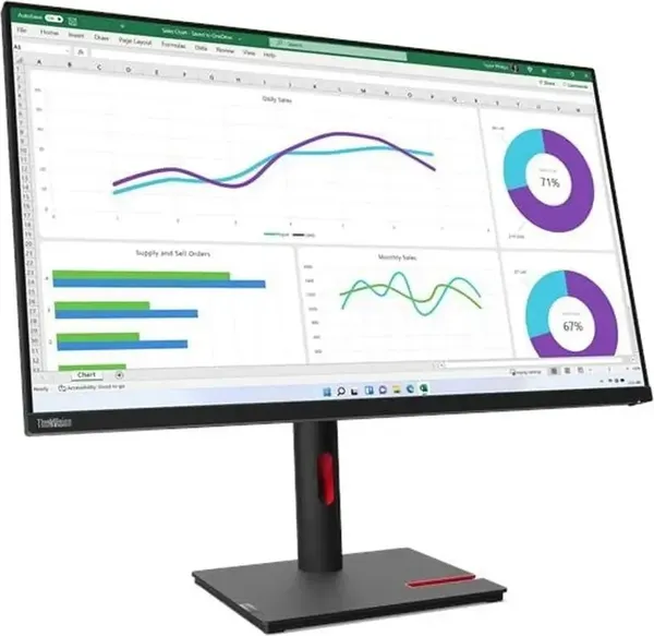 Изображение товара Монитор Lenovo ThinkVision T32h-30 (63D3GAT1UK)