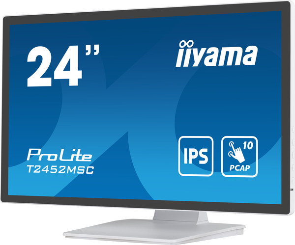 Изображение товара Монитор Iiyama ProLite T2452MSC-W1 (белый)