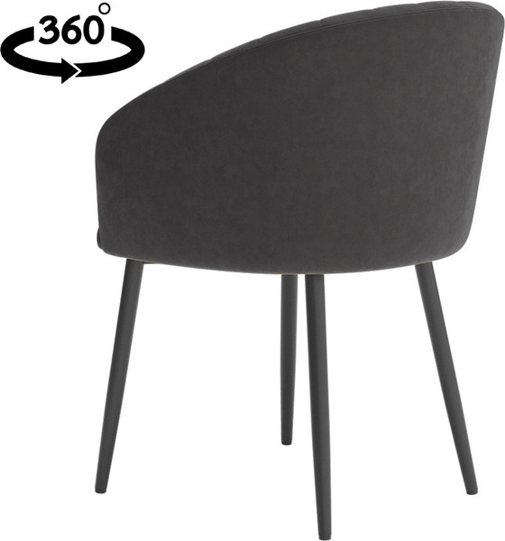 Изображение товара Стул Табурет Верона поворотный (бренди 26 каркас черный)