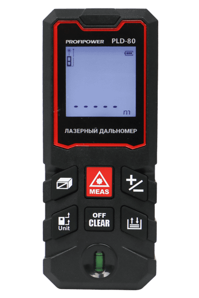 Изображение товара Лазерный дальномер Profipower PLD-80 / E0269