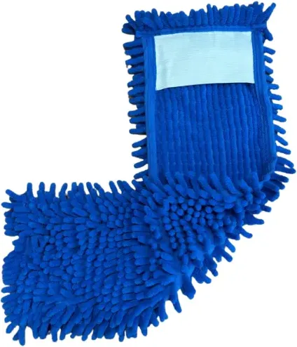 Изображение товара Моп для швабры No Brand Шенилл-50 микроволоконный (синий)