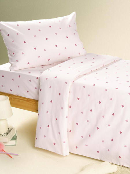 Изображение товара Комплект постельный для малышей Ночь нежна Айлин 1.0сп 120гр 40x60 / 500387-1 (резинка)