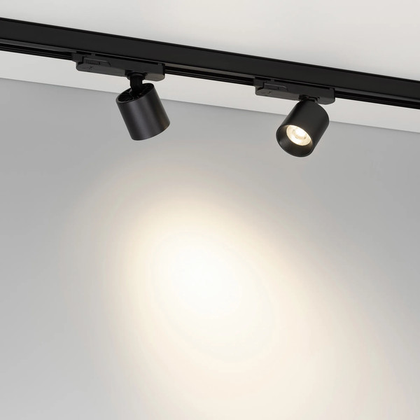Изображение товара Трековый светильник Arlight LGD-DYKE-4TR-R60-8W Day4000 BK 50 deg / 052275
