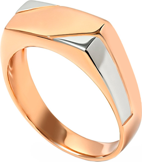 Изображение товара Кольцо из комбинированного золота Кристалл C238800226773 (р.20.5)