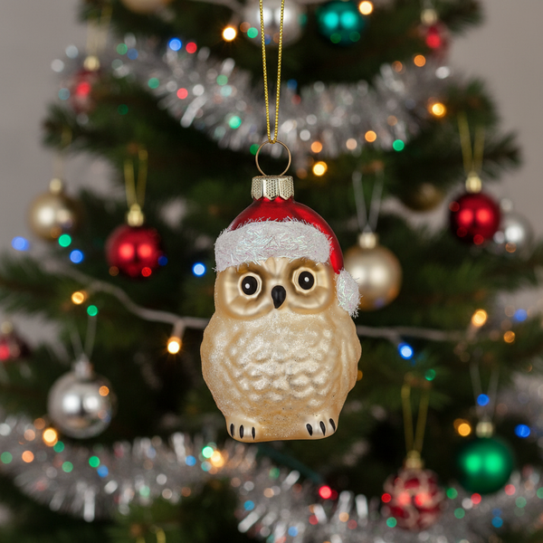 Изображение товара Елочная игрушка Inge's Christmas Figural Glass Ornaments Совенок / 65040H120