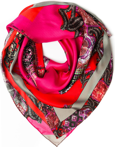 Изображение товара Платок шейный Fabretti 90x90 / VFSN0013-5