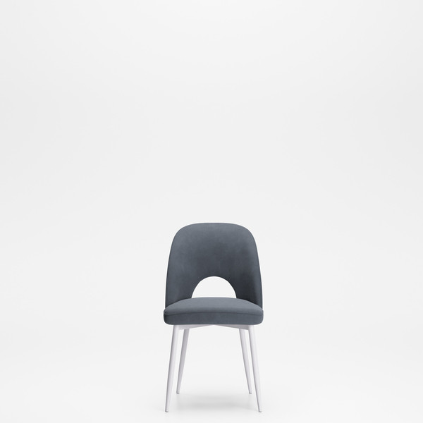 Изображение товара Стул Табурет Молли ромб (бренди 17 каркас белый)