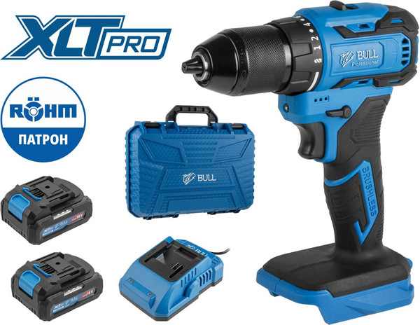 Изображение товара Профессиональная дрель-шуруповерт Bull SR 1804 R-series / 2329056