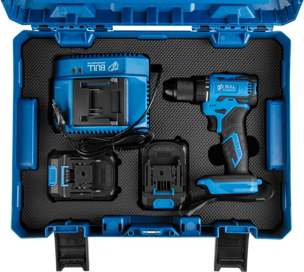 Изображение товара Профессиональная дрель-шуруповерт Bull SR 1804 R-series Xcase / 2329057