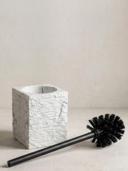 Изображение товара Ершик для унитаза Perfecto Linea Stonewave / 35-130814 (белый)