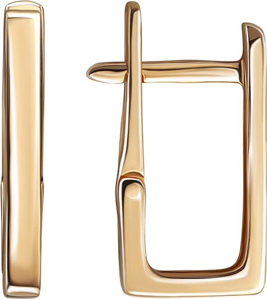 Изображение товара Серьги из красного золота Кристалл CM78800226773