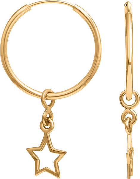 Изображение товара Серьги из красного золота Кристалл CP51100226773