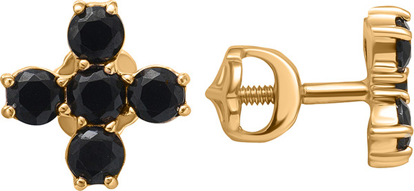 Изображение товара Серьги из красного золота Кристалл CP53600226773 (с фианитами)