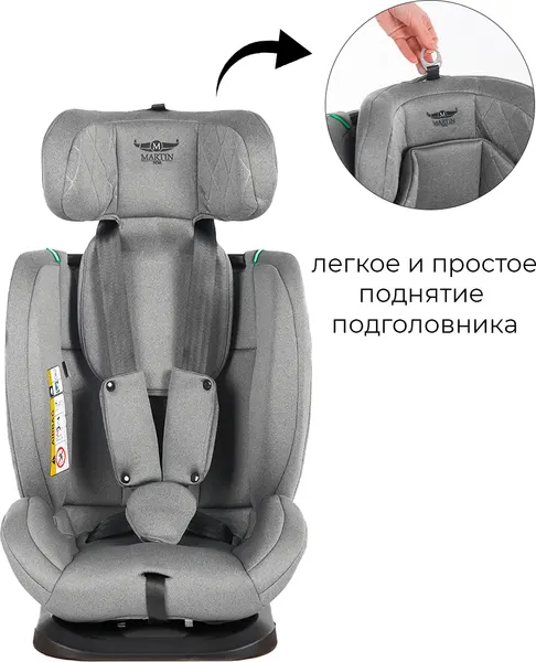 Изображение товара Автокресло Martin Noir Discovery I-Size (Silver Comet)