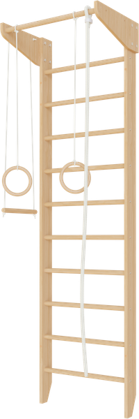 Изображение товара Шведская стенка Крепыш 01ТР (базовая комплектация, лак)