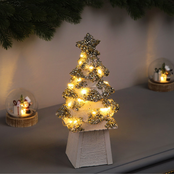Изображение товара Световая фигурка Luazon Lighting Елочка белая / 10454686