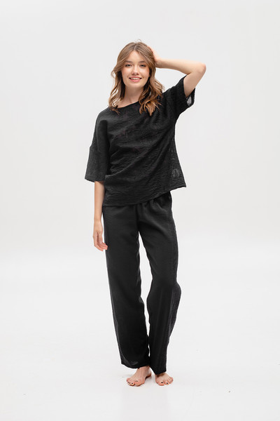 Изображение товара Футболка пижамная Milavitsa 9403 (р.170-88-96, пантера)