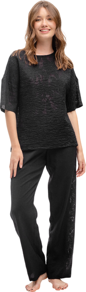 Изображение товара Футболка пижамная Milavitsa 9403 (р.170-92-100, пантера)