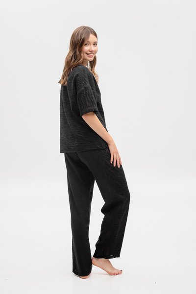 Изображение товара Футболка пижамная Milavitsa 9403 (р.170-92-100, пантера)