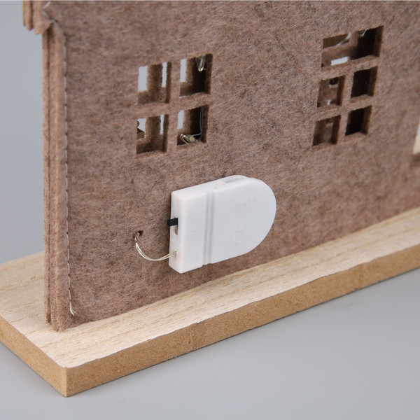 Изображение товара Световая фигурка Luazon Lighting Изба с оленями / 10487841