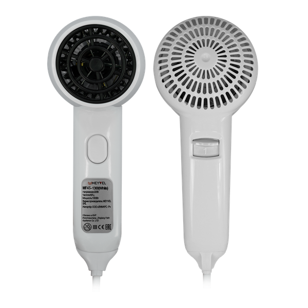 Изображение товара Фен настенный Meyvel MF4S-1300 (белый)
