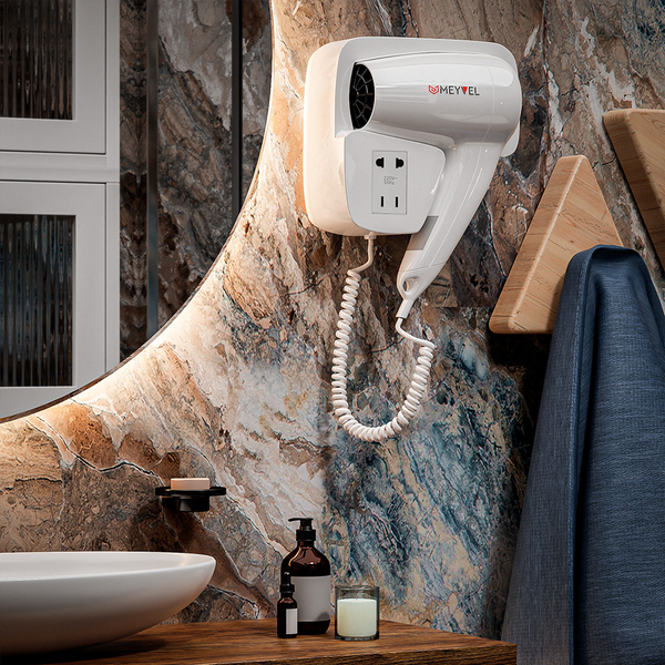 Изображение товара Фен настенный Meyvel MF4S-1300 (белый)