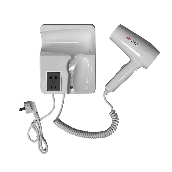 Изображение товара Фен настенный Meyvel MF5S-1600 (белый)