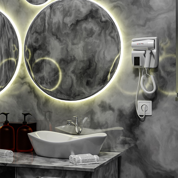 Изображение товара Фен настенный Meyvel MF5S-1600 (белый)