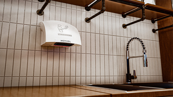 Изображение товара Сушилка для рук Meyvel MH1-1800P1 (белый)