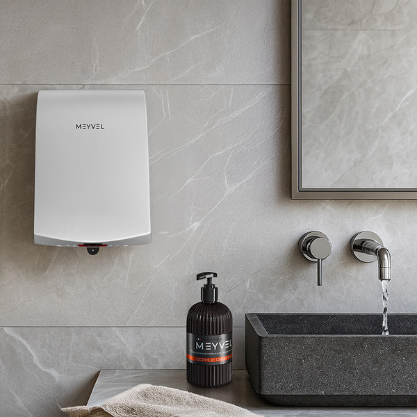 Изображение товара Сушилка для рук Meyvel MH4-1000P1 (белый)