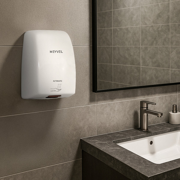 Изображение товара Сушилка для рук Meyvel MH5-1000P1 (белый)