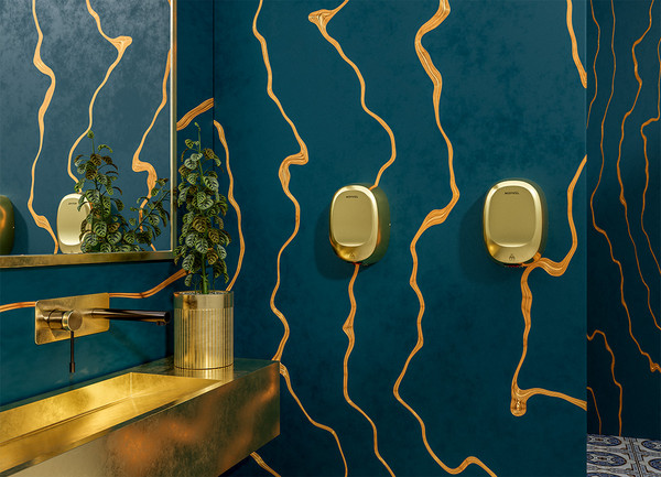 Изображение товара Сушилка для рук Meyvel MH12-1000P2 (золото)