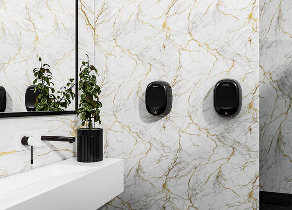 Изображение товара Сушилка для рук Meyvel MH12-1000P2 (черный)