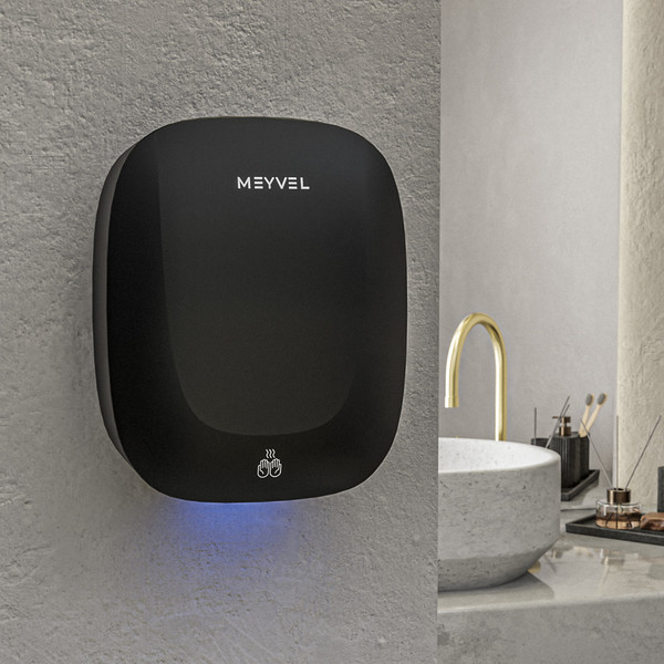 Изображение товара Сушилка для рук Meyvel MH13-1000P2 (черный)