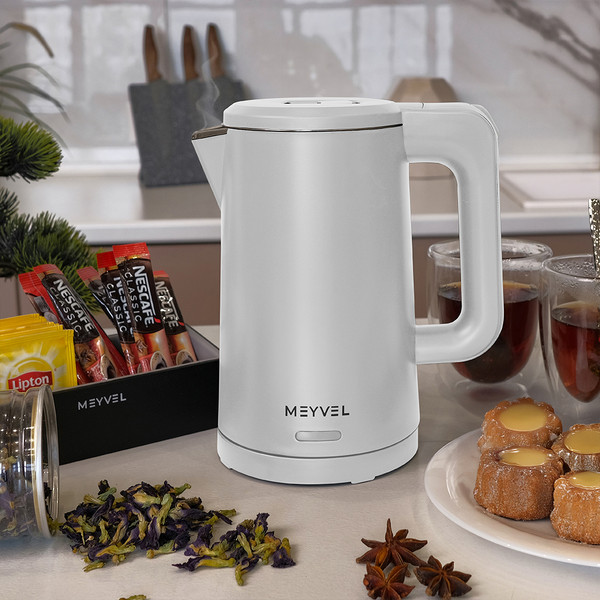 Изображение товара Электрочайник Meyvel MKE-03T (белый)