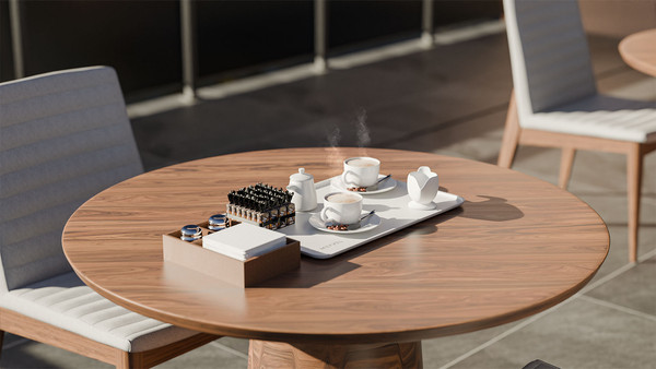 Изображение товара Поднос Meyvel A-003 (белый)