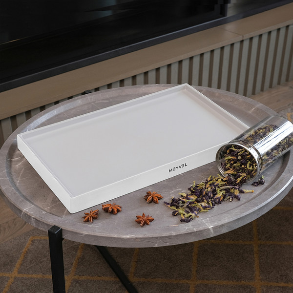 Изображение товара Поднос Meyvel A-004 (белый)