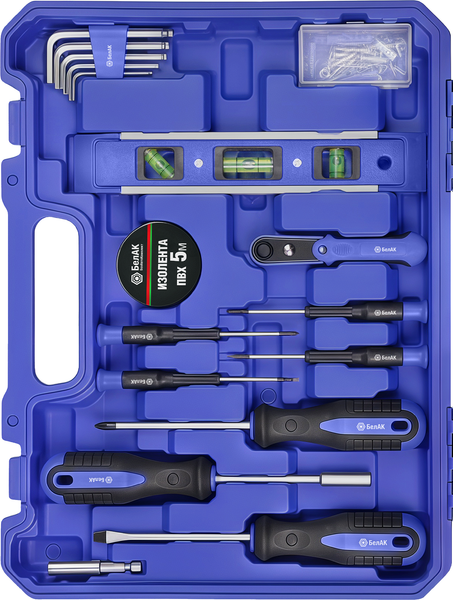 Изображение товара Универсальный набор инструментов БелАК Профи БАК07047 (100 предм.)