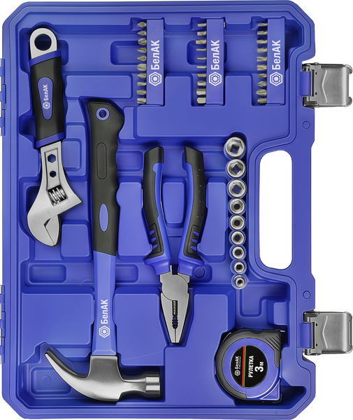 Изображение товара Универсальный набор инструментов БелАК Профи БАК07047 (100 предм.)