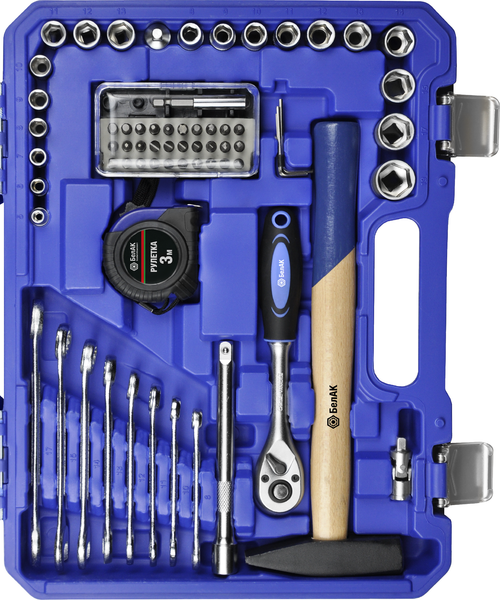 Изображение товара Универсальный набор инструментов БелАК Профи БАК07049 (89 предм.)