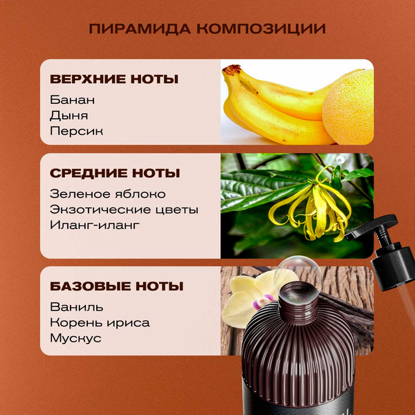 Изображение товара Мыло жидкое Meyvel Банановый смузи (0.5л)