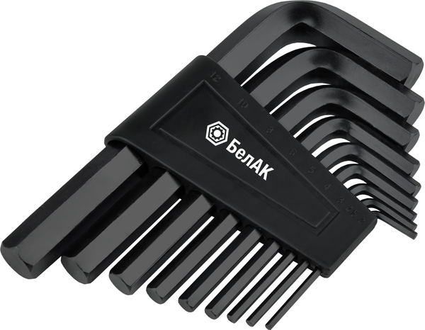 Изображение товара Набор ключей БелАК БАК07054 (9 предметов)