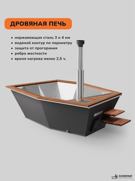 Изображение товара Купель SCANDINAF Icon 350B