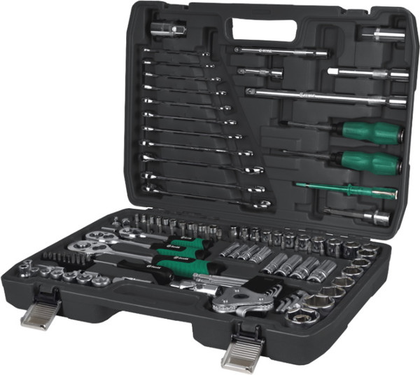 Изображение товара Универсальный набор инструментов БелАК Хром БАК07073 (121 предметов)