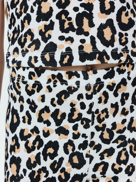 Изображение товара Комплект детской одежды Mark Formelle 397730 (р.104-56, леопард на белом)