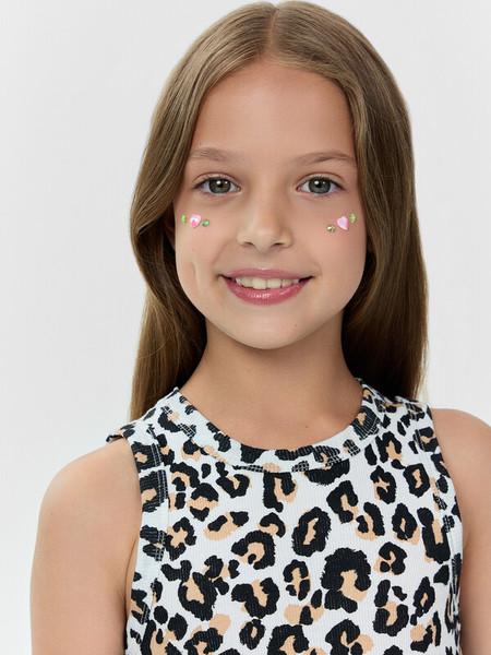 Изображение товара Комплект детской одежды Mark Formelle 397730 (р.110-56, леопард на белом)
