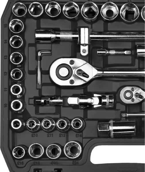 Изображение товара Универсальный набор инструментов БелАК Хром БАК07078 (108 предметов)