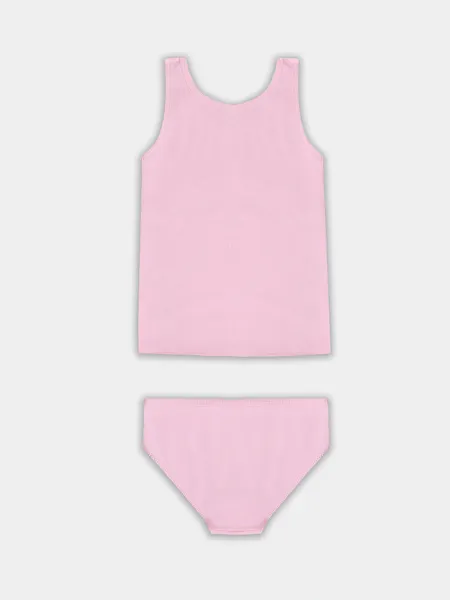 Изображение товара Комплект бельевой детский Mark Formelle 447007 (р.152-76, розовая сказка)