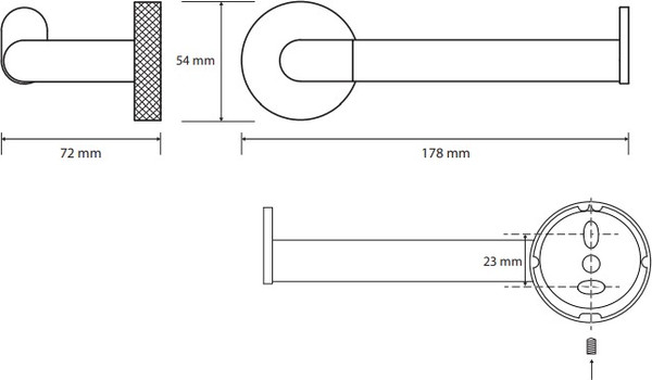 Изображение товара Держатель для туалетной бумаги Bemeta 166212032 (хром)
