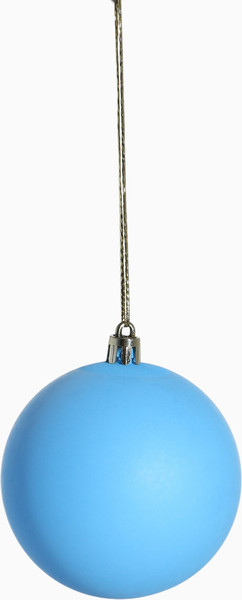 Изображение товара Набор шаров новогодних Зимнее волшебство Матовый / 4298880 (2шт, голубой)